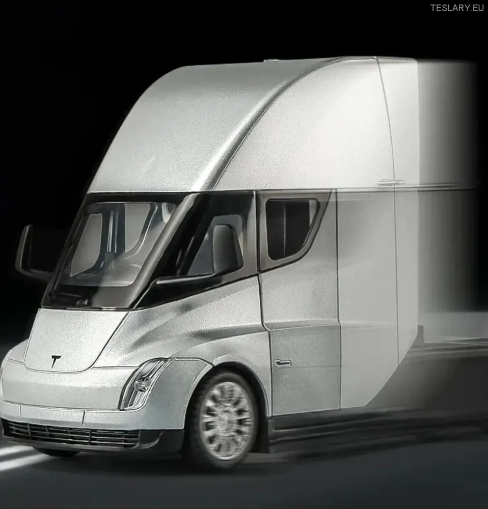 Tesla Semi prikolica Kolekcionari kamiona 1:24 Neslužbena verzija