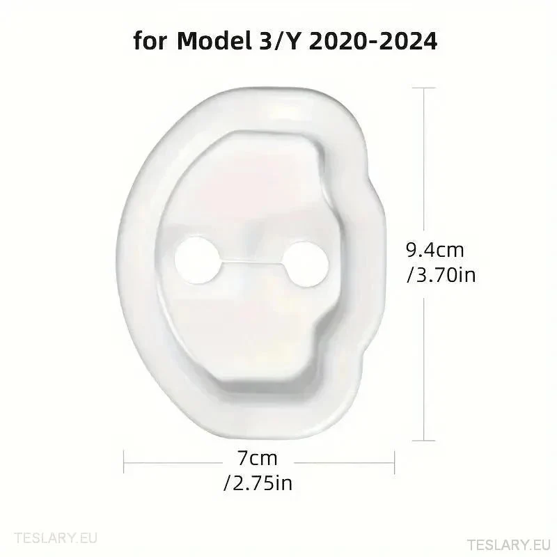 Tesla 3/Y Silikonski zaštitnici vrata (bijeli)