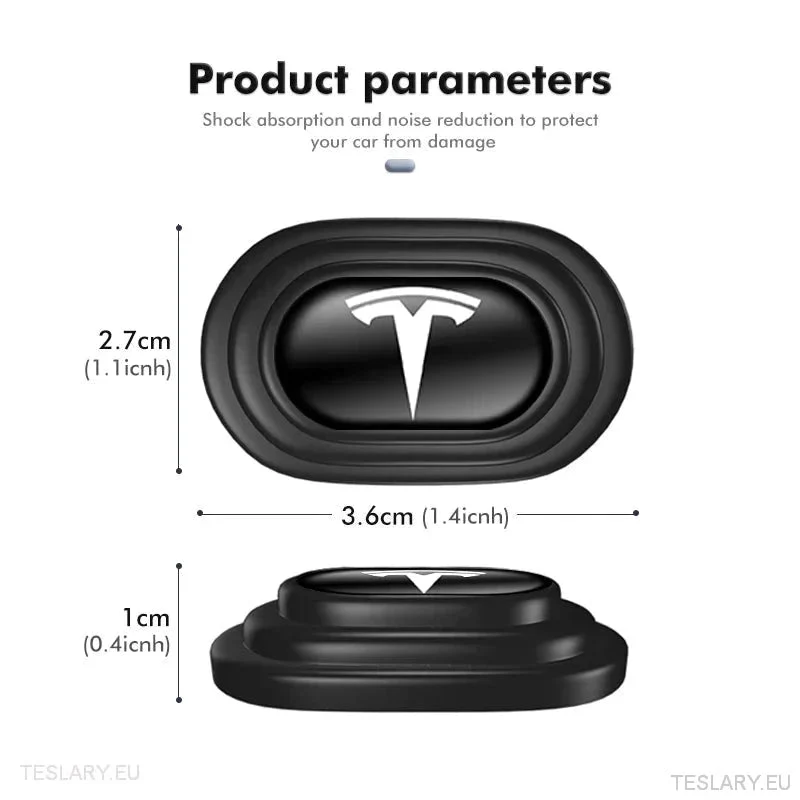 Tesla 3 y s x Smanjiva jastučići za apsorber udara s logotipom - 12 pakiranja