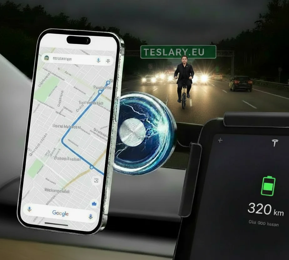 Tesla zaslon za zaslon koji se okreće i prilagođava