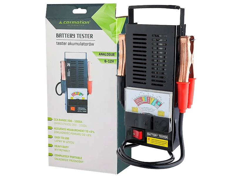 Tester akumulatora 6-12V, analogni