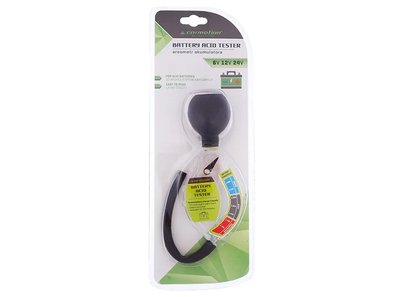 Tester elektrolita akumulatora / hidrometar, ovalni