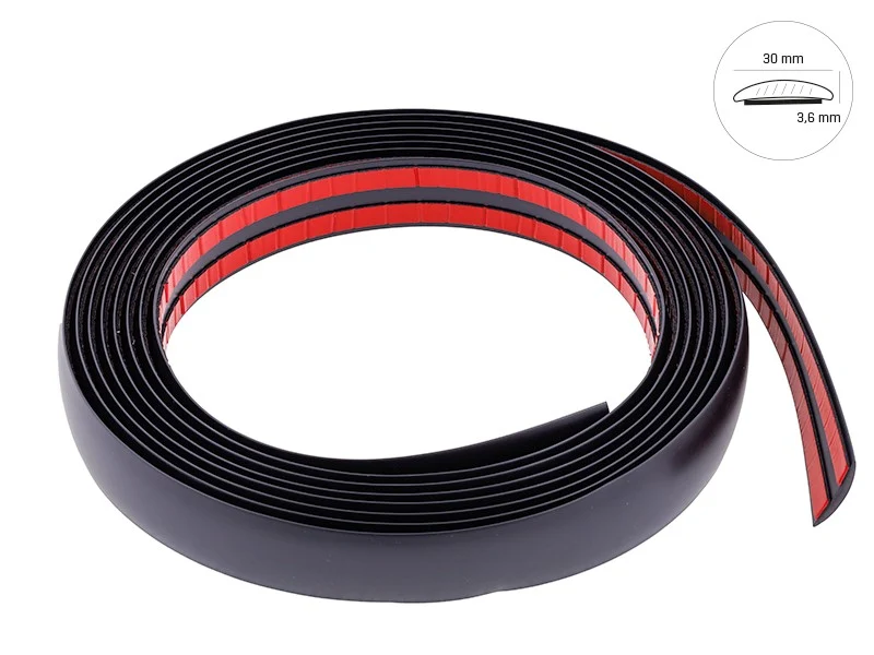 Traka za automobilski stil, crna mat, 30 mm x 5 m (86176)