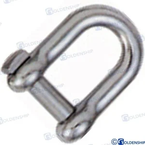 TRAWLING D SHACKLE, SCREW PIN 12MM (10)