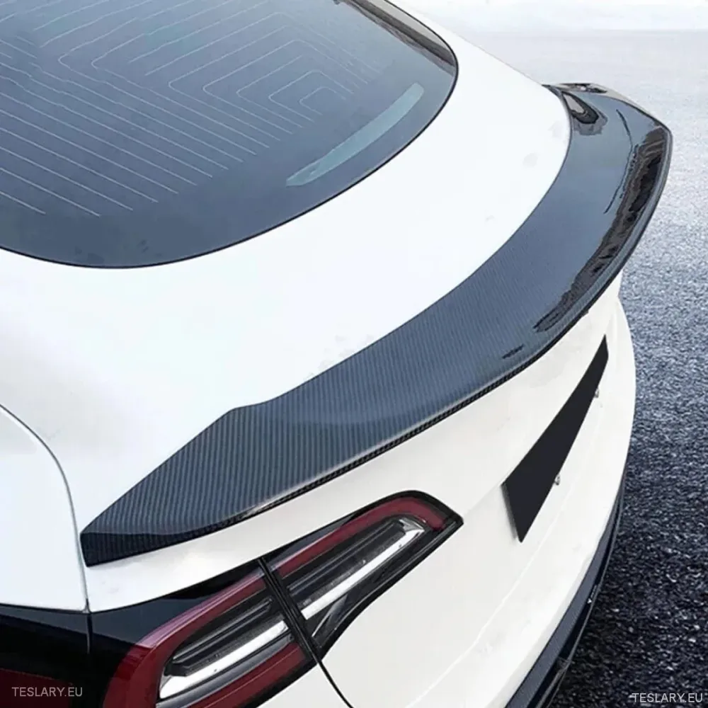 V Type Highkick Sport Spoiler Wing Tesla Model 3 2019 - 2023 - stil ugljičnih vlakana