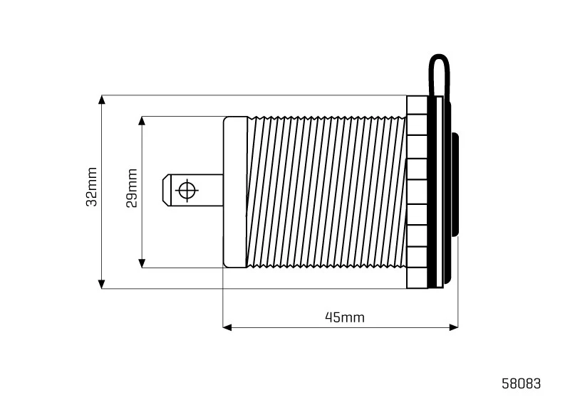Ugradbena utičnica 12V / 24V