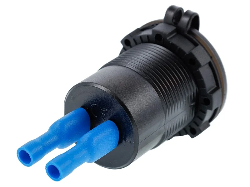Ugradbeni punjač 2x USB QC3.0 s dodirnim prekidačem i pozadinskim osvjetljenjem