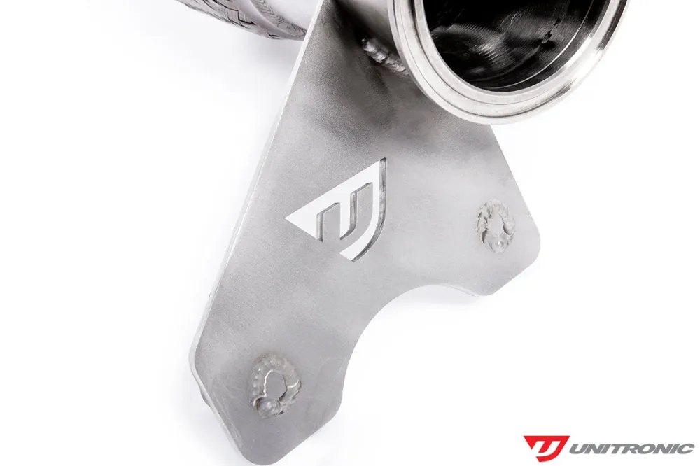 Unitronic 3-čni downpipe za 2.0 TSI Gen3 MQB FWD (automobili za SAD)