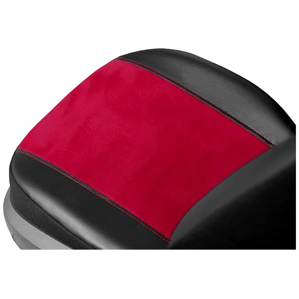 Univerzalna crvena navlaka za sjedalo Exclusive Alcantara 1+1
