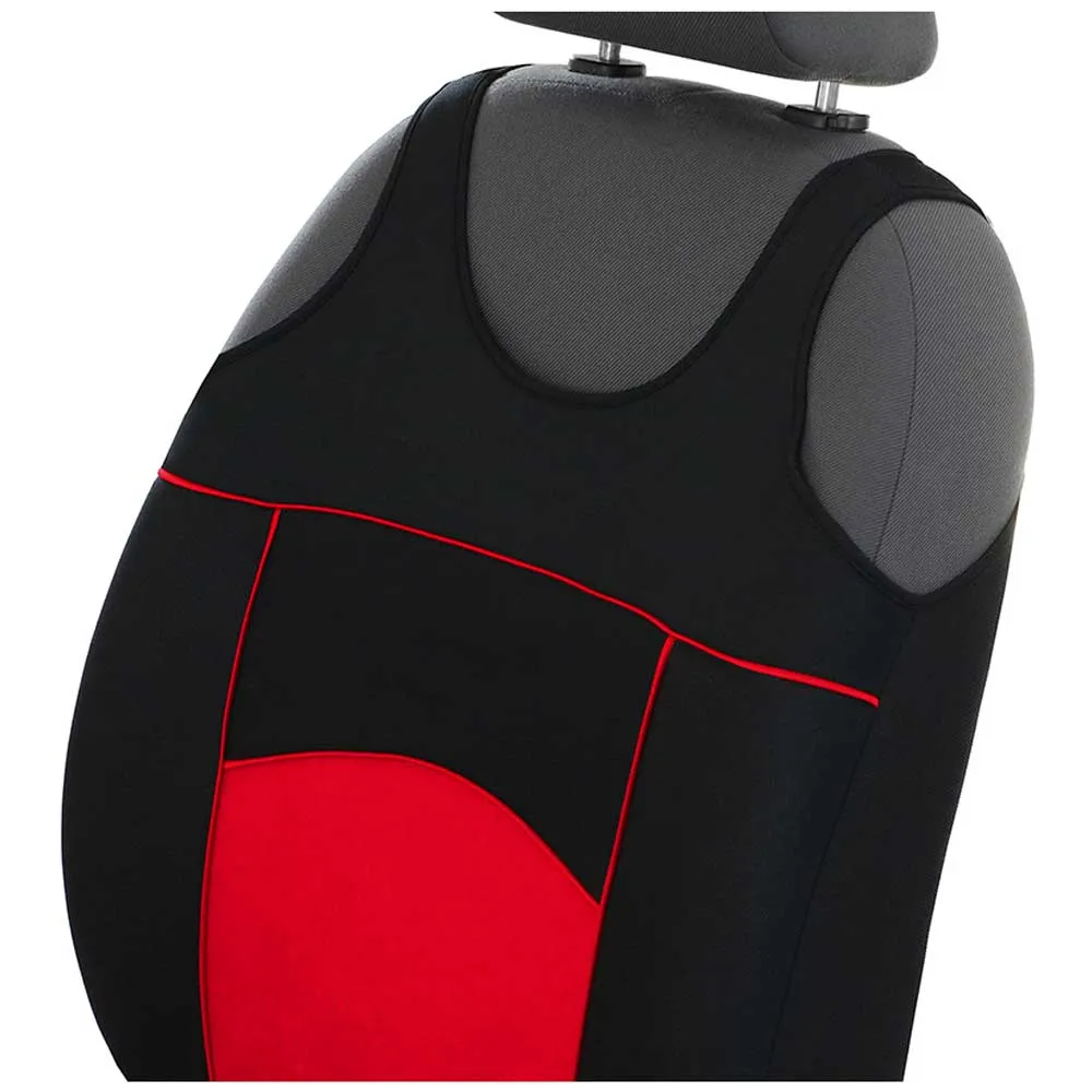 Univerzalna crvena navlaka za sjedalo Jersey Tuning 100%