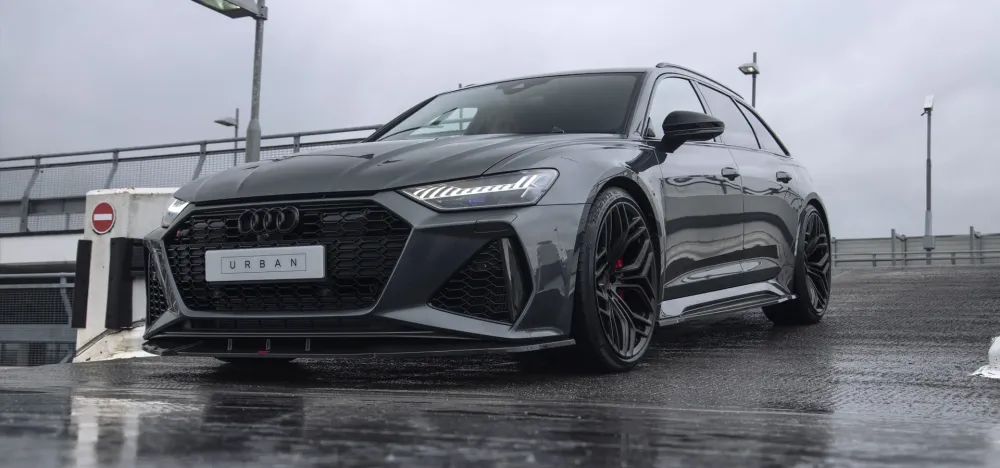 Urban Automotive karbonski prednji splitter Audi RS6 C8