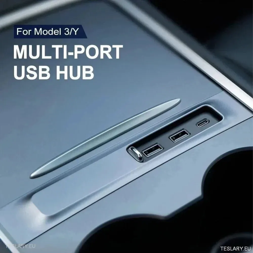 3 u 1 USB premium ekspanzijsko središte za Tesla 3/y