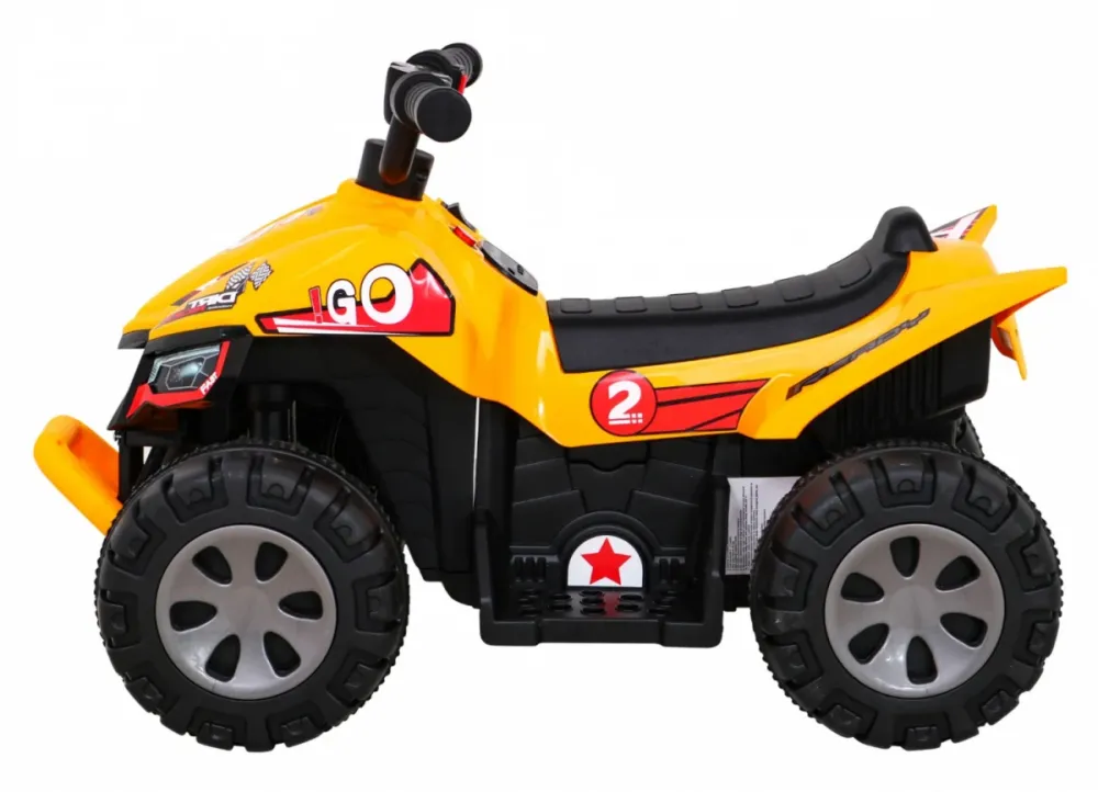 Vehicle Quad FASTEST Yellow
