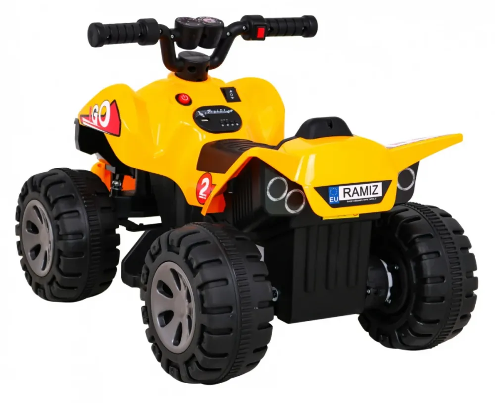 Vehicle Quad FASTEST Yellow