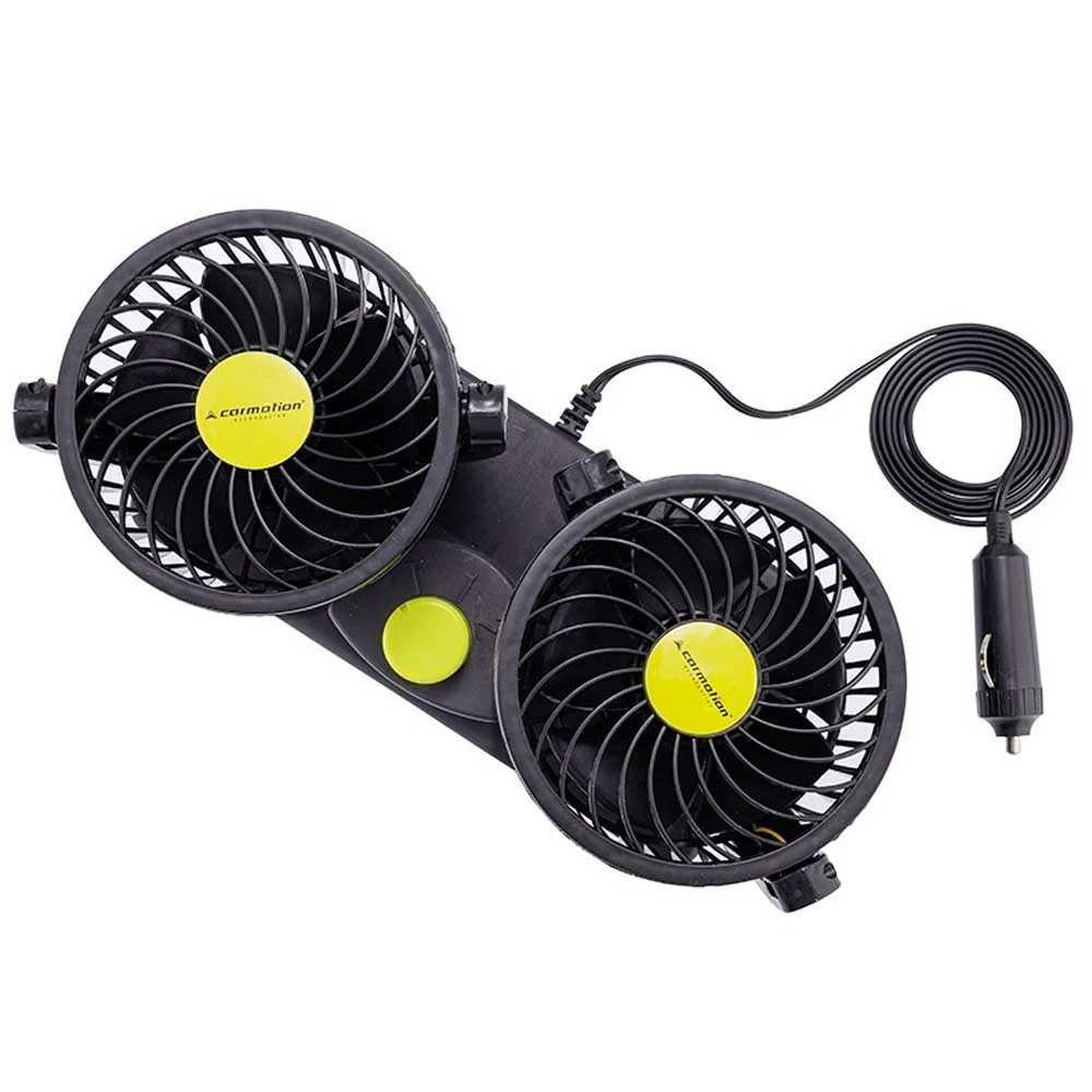 Ventilator za automobil - 24V/8W, promjer 2x10 cm