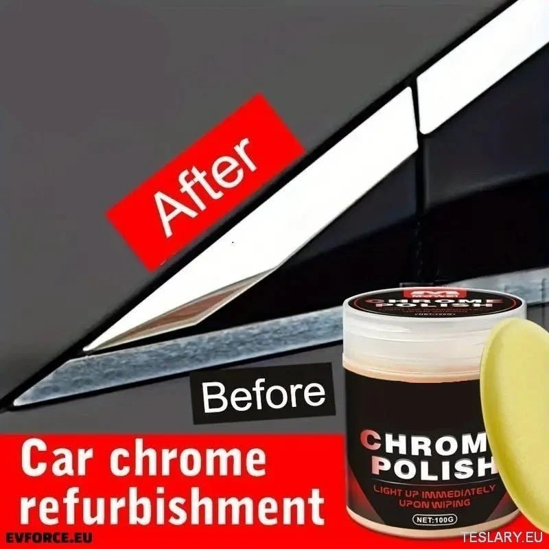 Višenamjenski kromirani restauracija poljski 100gms
