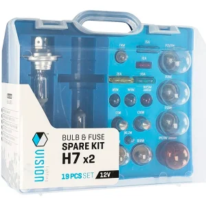 VISION 2x H7 12V + 17-ćelijska rezervna set žarulja 2x H7 12V + 17 ćelija