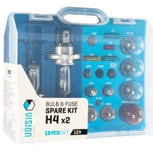 VISION 2x H4 12V + dodatni set žarulja od 17 elemenata 2x H4 12V + 17 elemenata