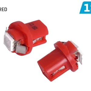 VISION T5 BAX B8.5d 12V 1x 5050 SMD LED žarulja, crvena, 2 komada