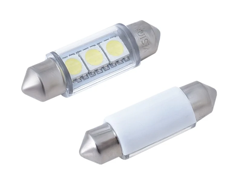 VISION girlanda SV8.5 36 mm 12 V 3x 5050 SMD LED žarulja, bijela, 2 komada