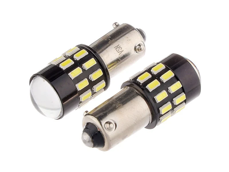 VISION H21W BAY9s 12/24V 30x 3014 SMD LED žarulja, nepolarna, CANBUS, bijela, 2 komada