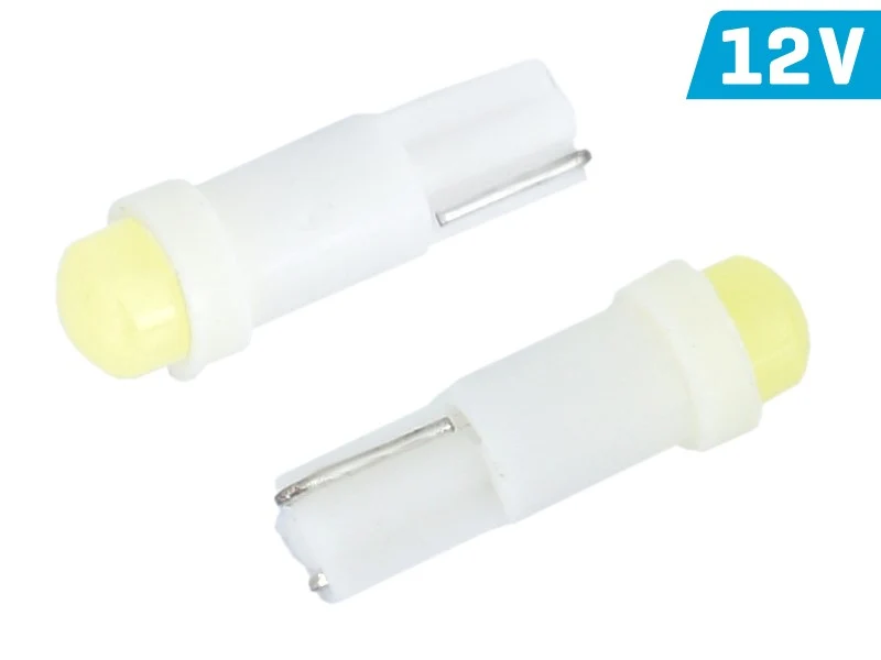 VISION W1.2W (T5) 12V 1x COB LED žarulja, bijela, 2 komada