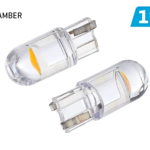 VISION WY5W (T10) 12V 1x F10 LED žarulja, potpuno staklena, narančasta, 2 komada