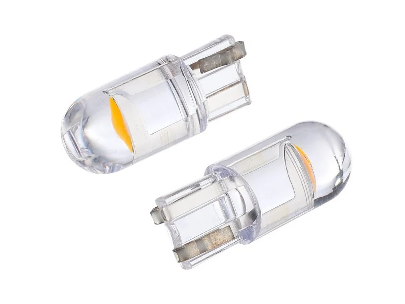 VISION WY5W (T10) 12V 1x F10 LED žarulja, potpuno staklena, narančasta, 2 komada