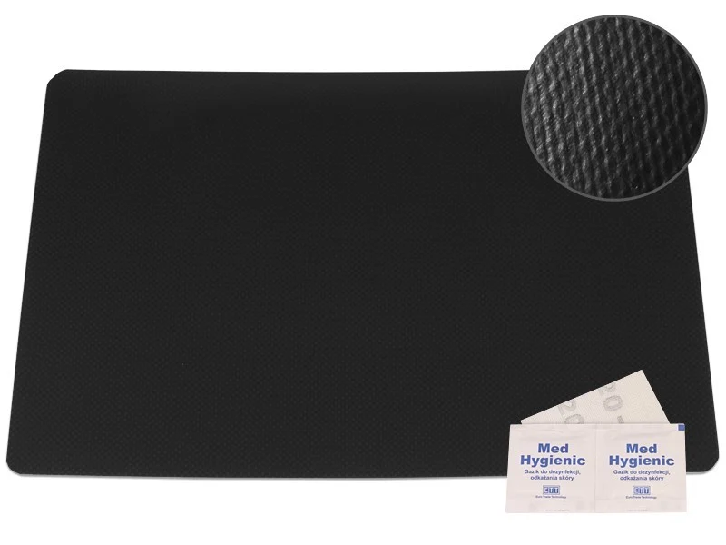 Zaklpa za popravak cerade 44,5 x 34,5 cm, crna