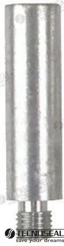 Zinc Anode Intercooler Yanmar w/o brass plug