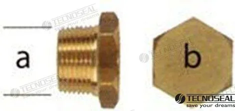 Zinc Anode Intercooler Yanmar w/o brass plug