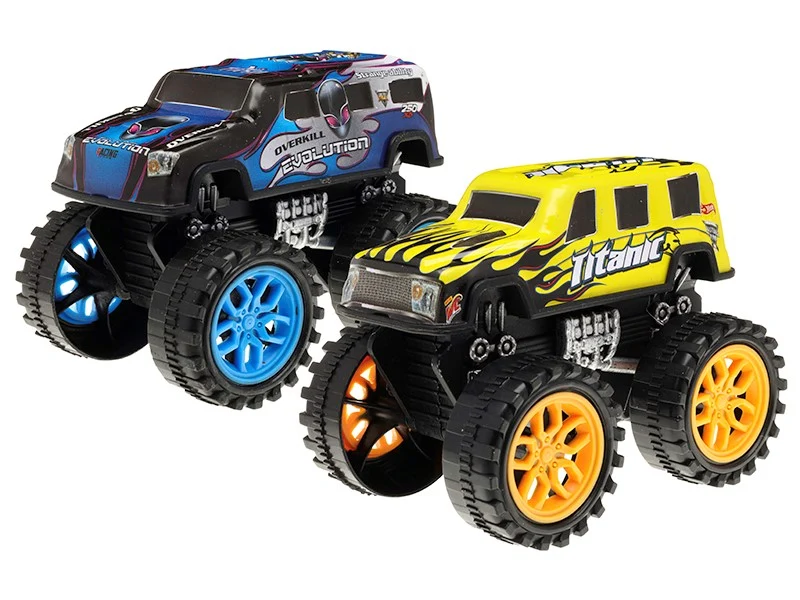 Monster Wheel, set od 2 vozila, u raznim bojama