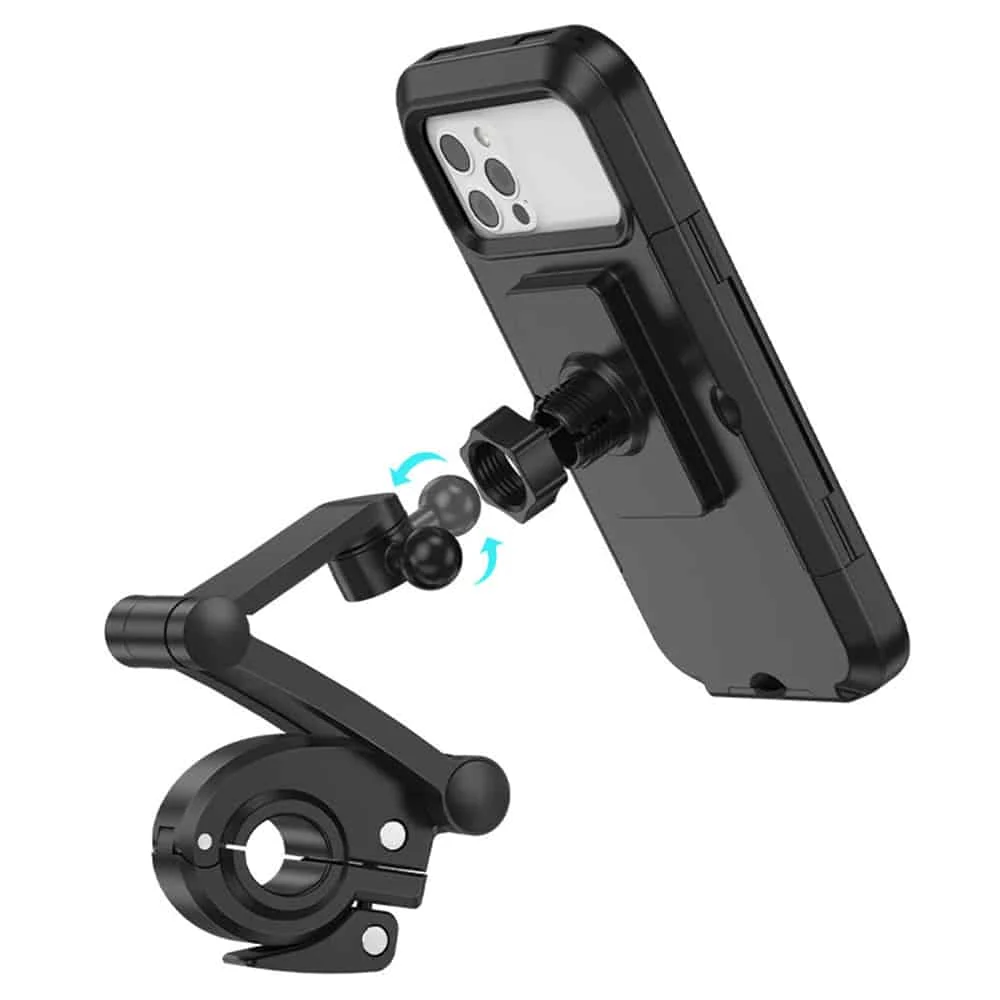 Hoco - Bike Holder Rider (CA101) - za telefone 4.5 - 7 č IPX4 podesivi - crni