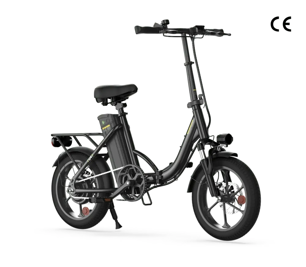 U4 Električni bicikl za putovanje na posao, vršna snaga 500 W, domet 88 km, sklopivi električni bicikl