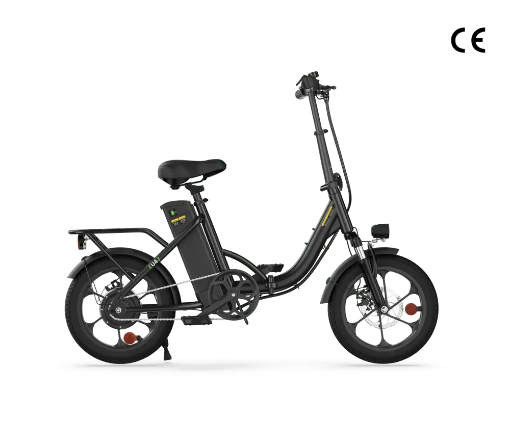 U4 Električni bicikl za putovanje na posao, vršna snaga 500 W, domet 88 km, sklopivi električni bicikl