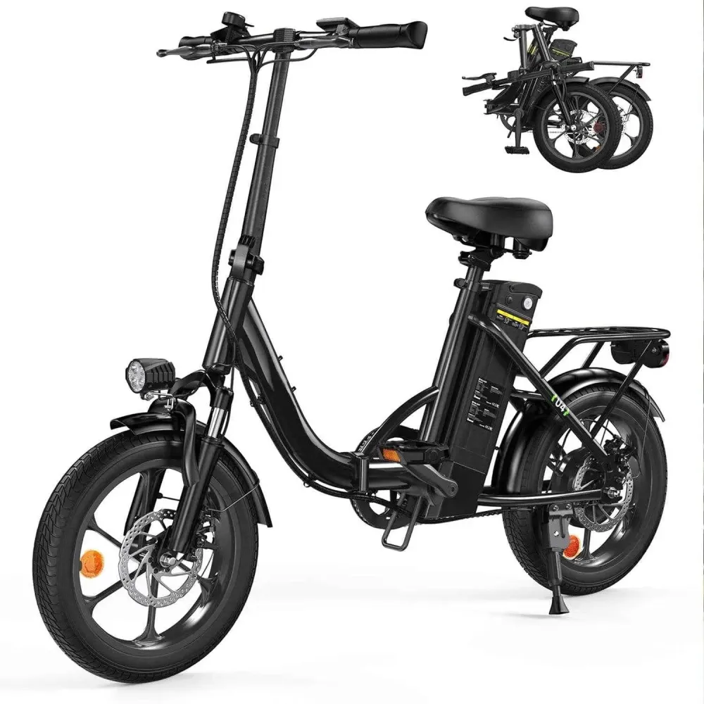 U4 Električni bicikl za putovanje na posao, vršna snaga 500 W, domet 88 km, sklopivi električni bicikl