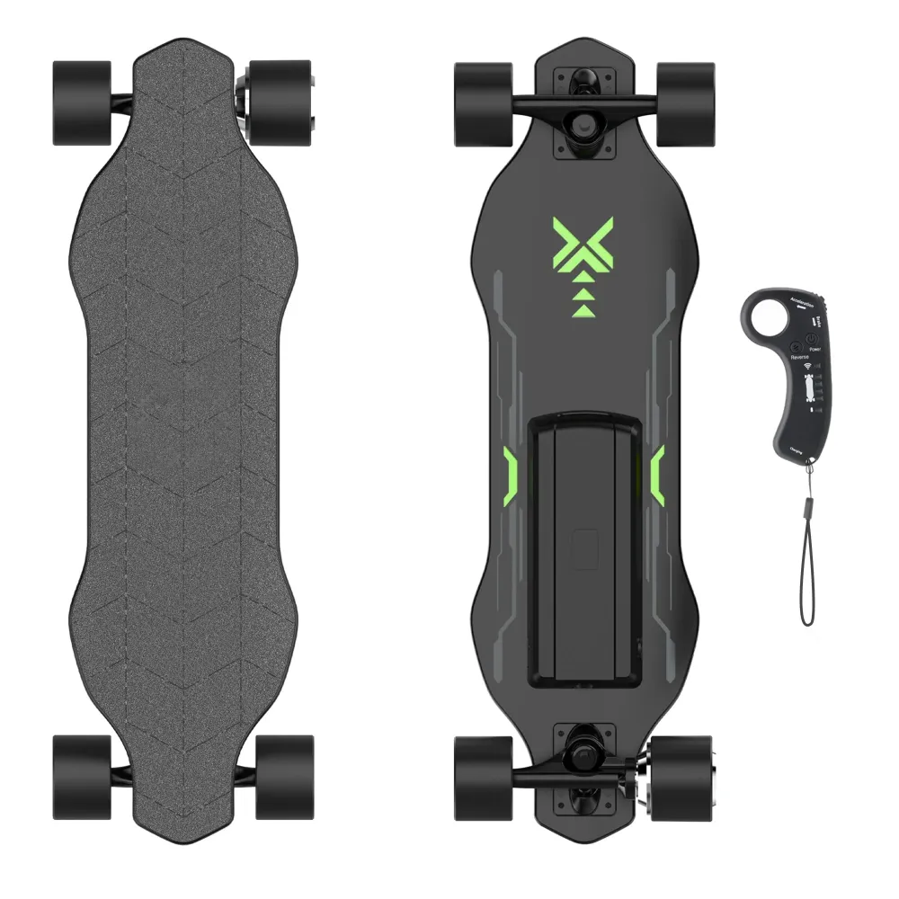 Električni skateboard V6 s daljinskim upravljačem | 8-slojni javor i prijenosni iSinwheel