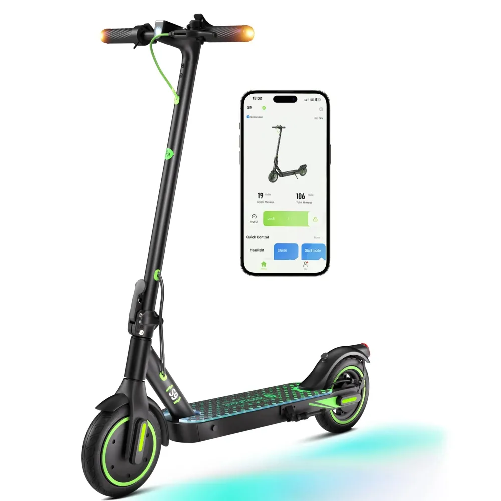 S9 Električni skuter 350W sklopivi putnički CE-Certificirani električni skuter iSinwheel