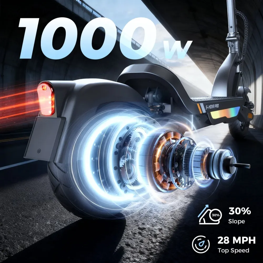 S-Nova Pro Urban električni skuter 1000W iSinwheel