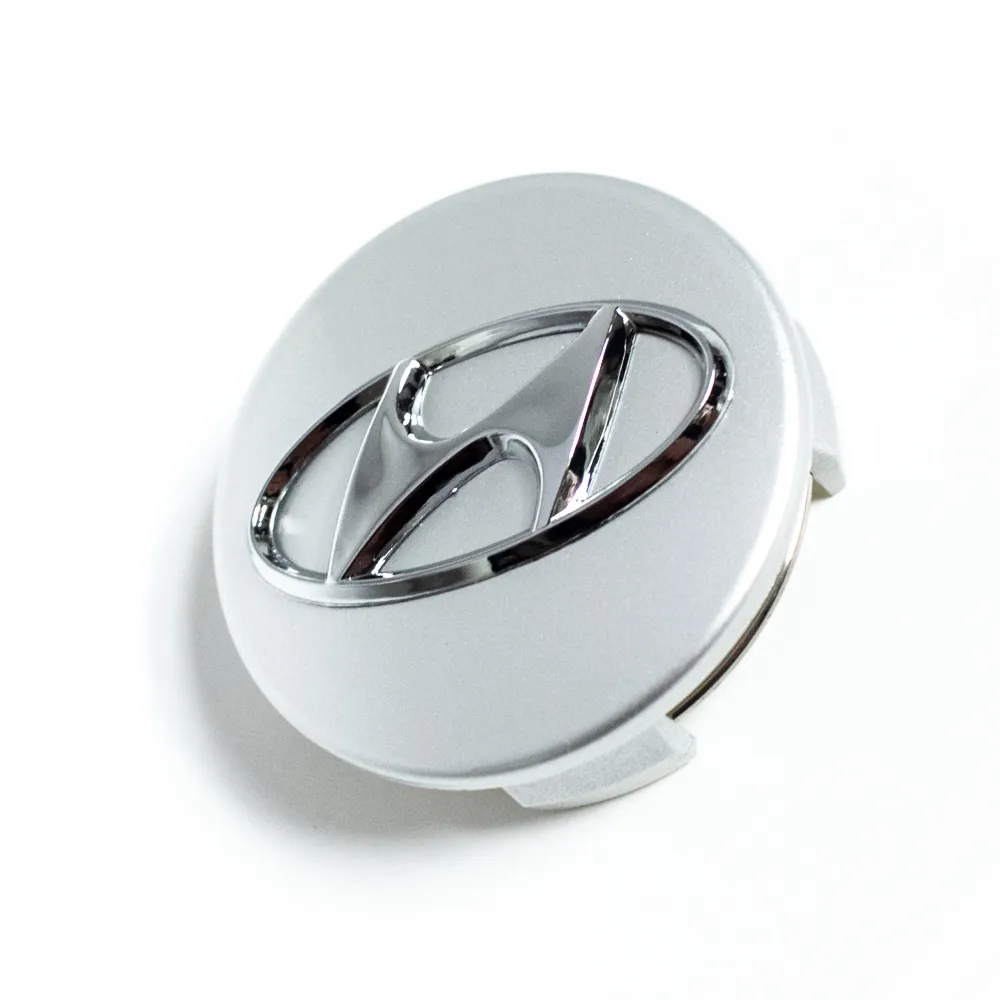 Hyundai čepovi za felge SIVI - 62mm (4 kom)