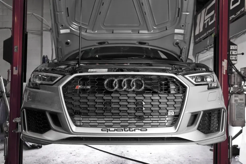 CTS Direct Fit ZWART intercooler Audi 8V RS3/TTRS 2.5T EVO