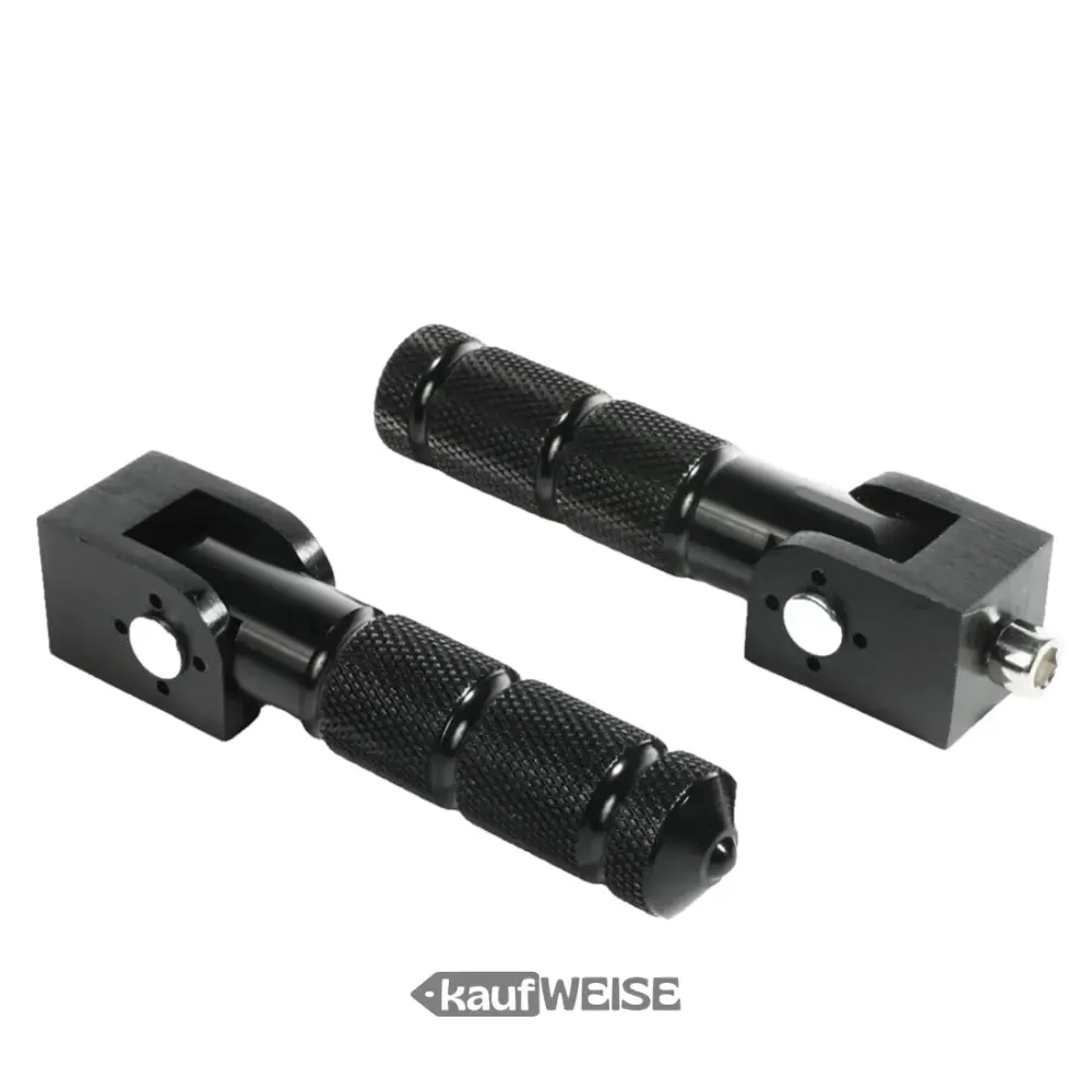 Sklopivi aluminijski oslonci za noge (par) | Univerzalni za 8mm snimanje | Pillion oslonci za noge za e-bicikl