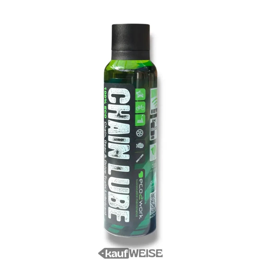 Sprej za lanac (2 x 200 ml) | Biorazgradivo | Za bicikle, motocikle, automobile i više | Eco2work