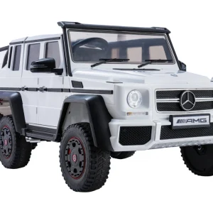 Licencirani auto na akumulator G63 6x4 24V - bijeli