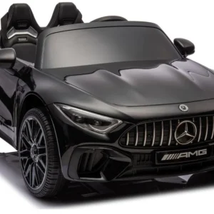 Licencirani auto na akumulator Mercedes AMG SL63 - crni/lakirani