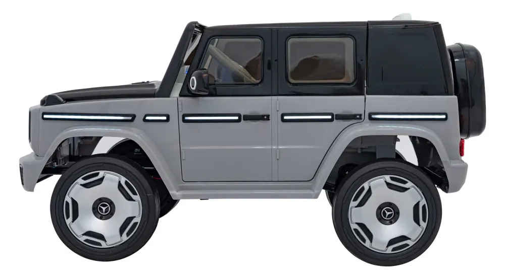 Licencirani auto na akumulator Mercedes Benz EQG 4x4 - srebrni