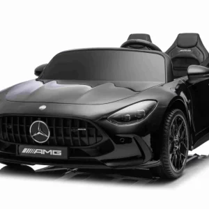 Licencirani auto na akumulator Mercedes Benz GT63 AMG - dvosjed - crni