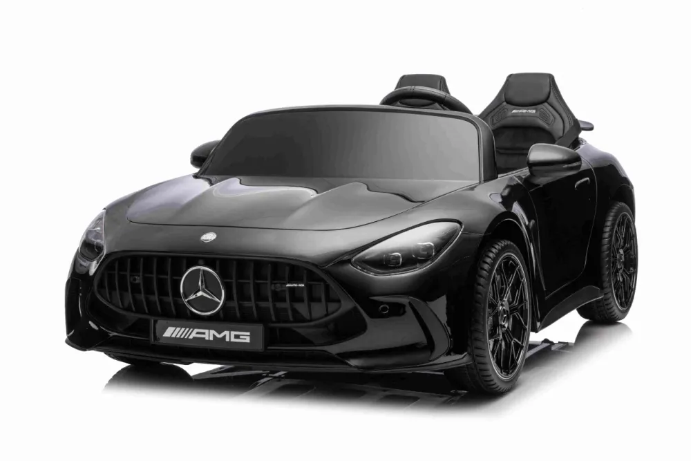 Licencirani auto na akumulator Mercedes Benz GT63 AMG - dvosjed - crni
