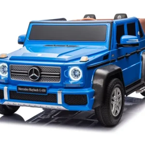 Licencirani auto na akumulator Mercedes Benz MAYBACH G650 STRONG - dvosjed - plavi