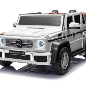 Licencirani auto na akumulator Mercedes Benz MAYBACH G650 STRONG - dvosjed - bijeli